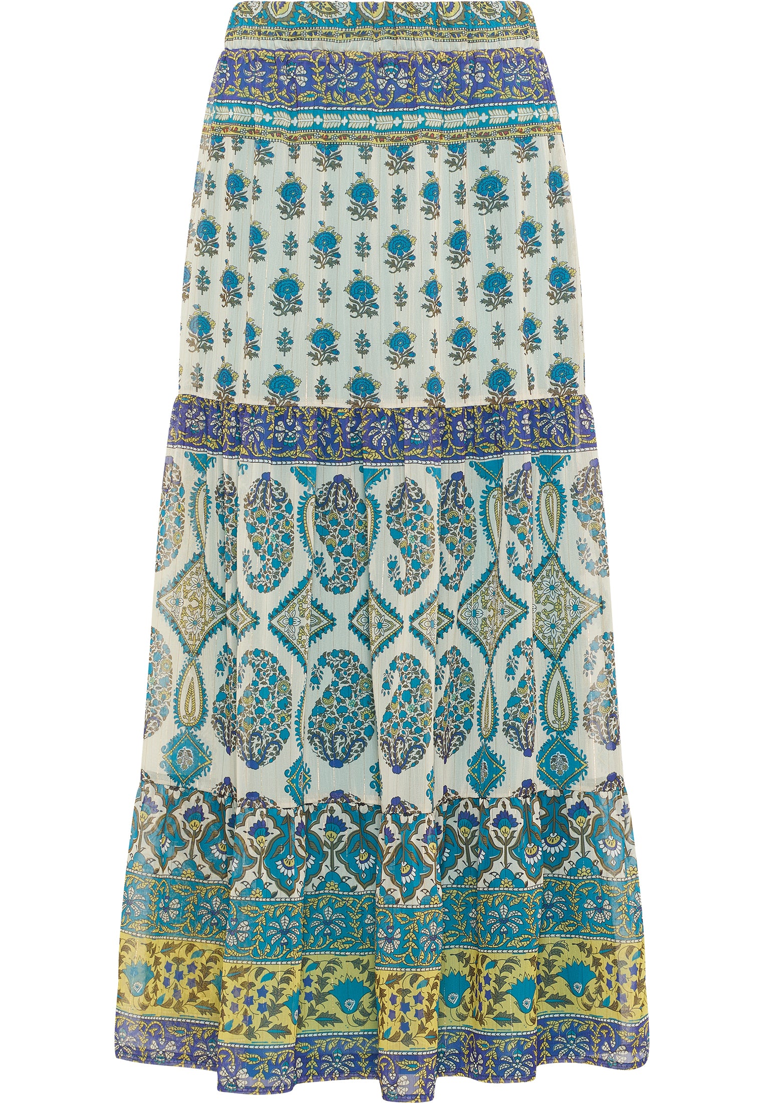 usha FESTIVAL Women's Tiered Skirt