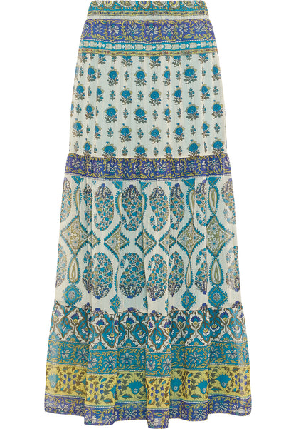 usha FESTIVAL Women's Tiered Skirt