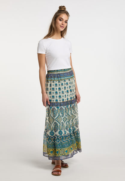 usha FESTIVAL Women's Tiered Skirt