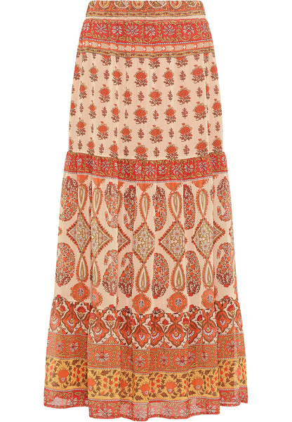 usha FESTIVAL Women's Tiered Skirt