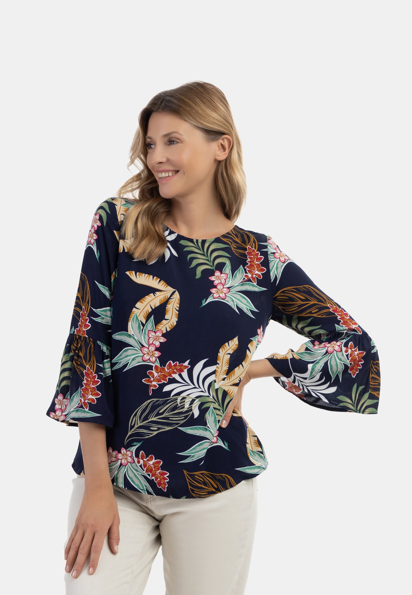 usha Women's Blouse Shirt