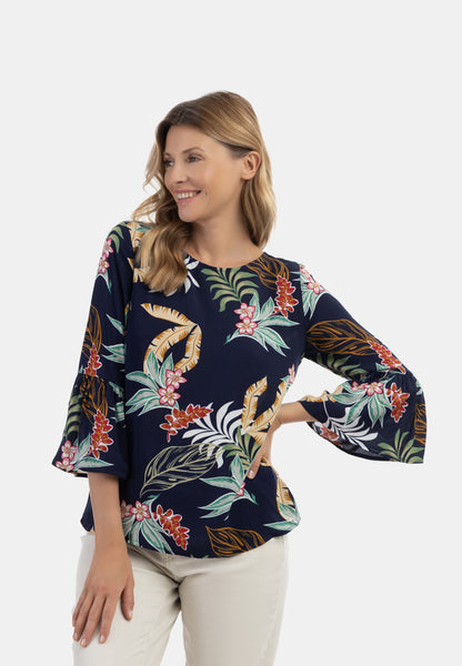 usha Women's Blouse Shirt