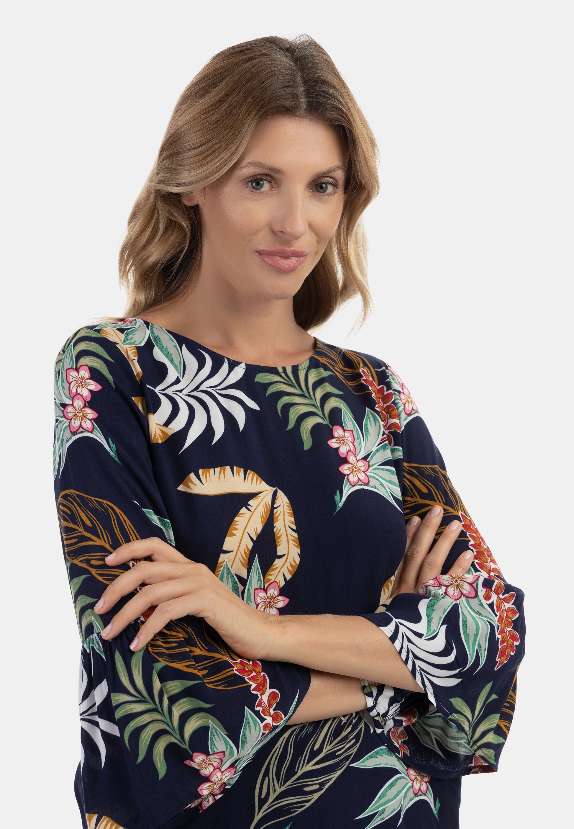 usha Women's Blouse Shirt