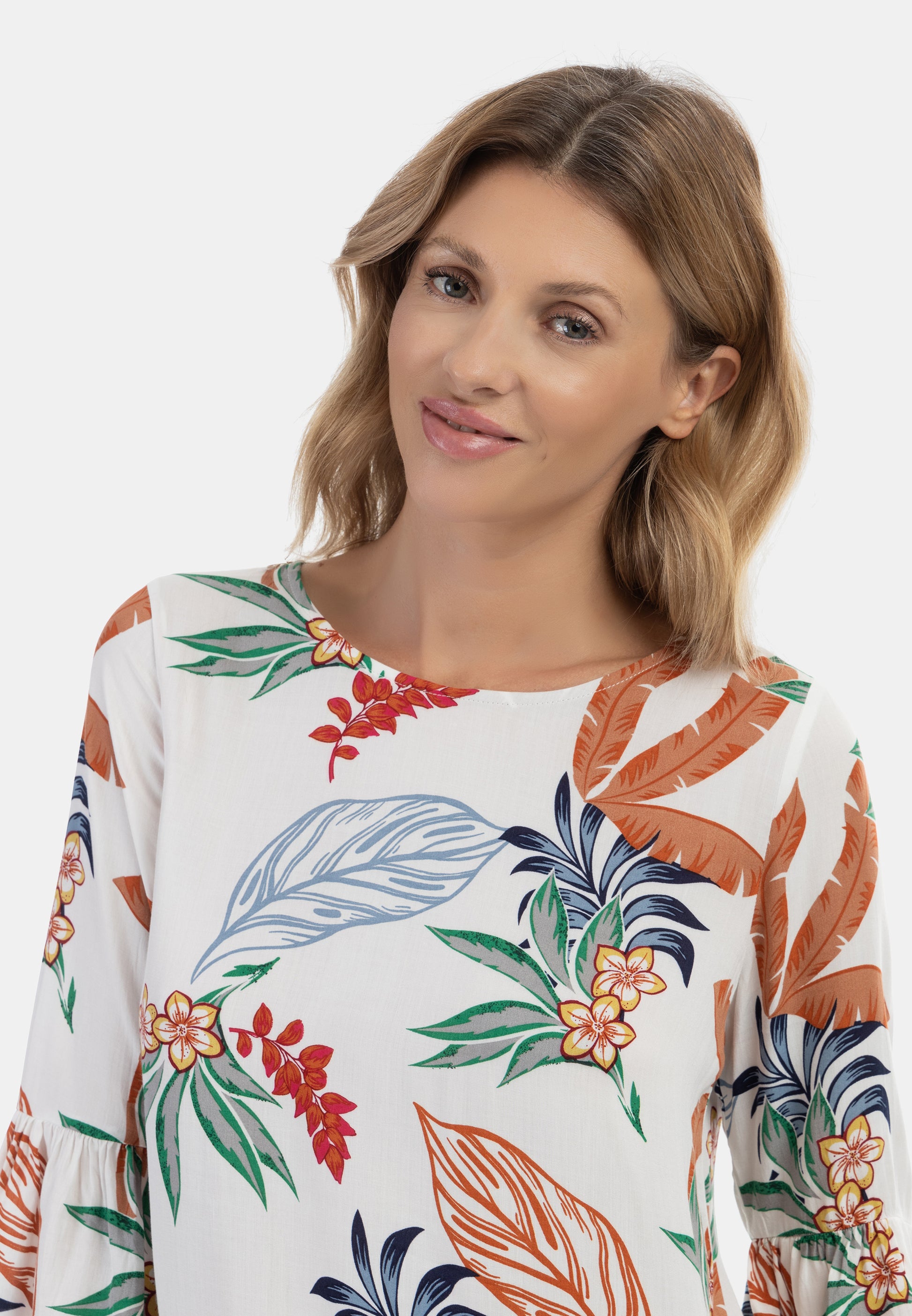 usha Women's Blouse Shirt