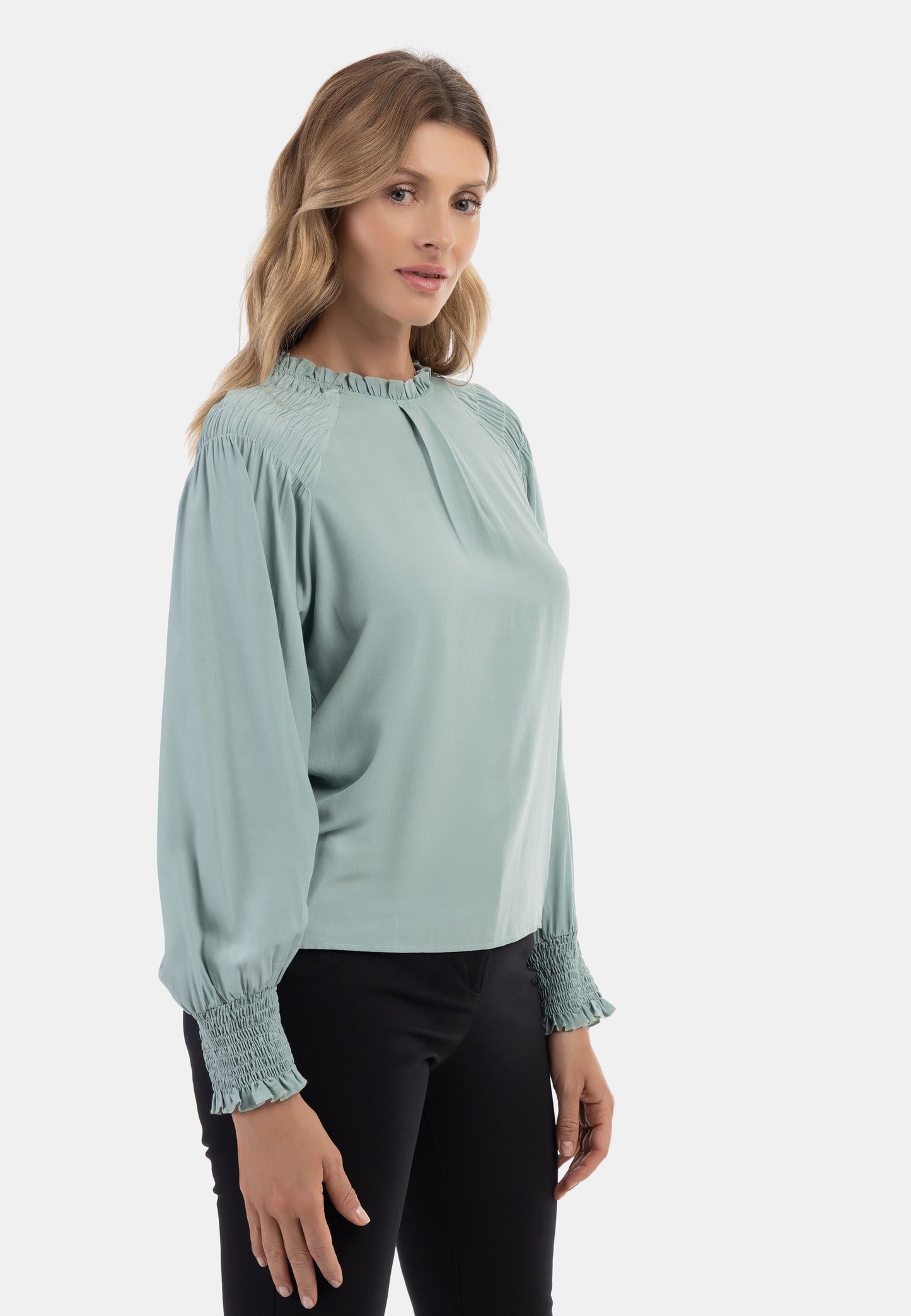 usha Women's Blouse Shirt