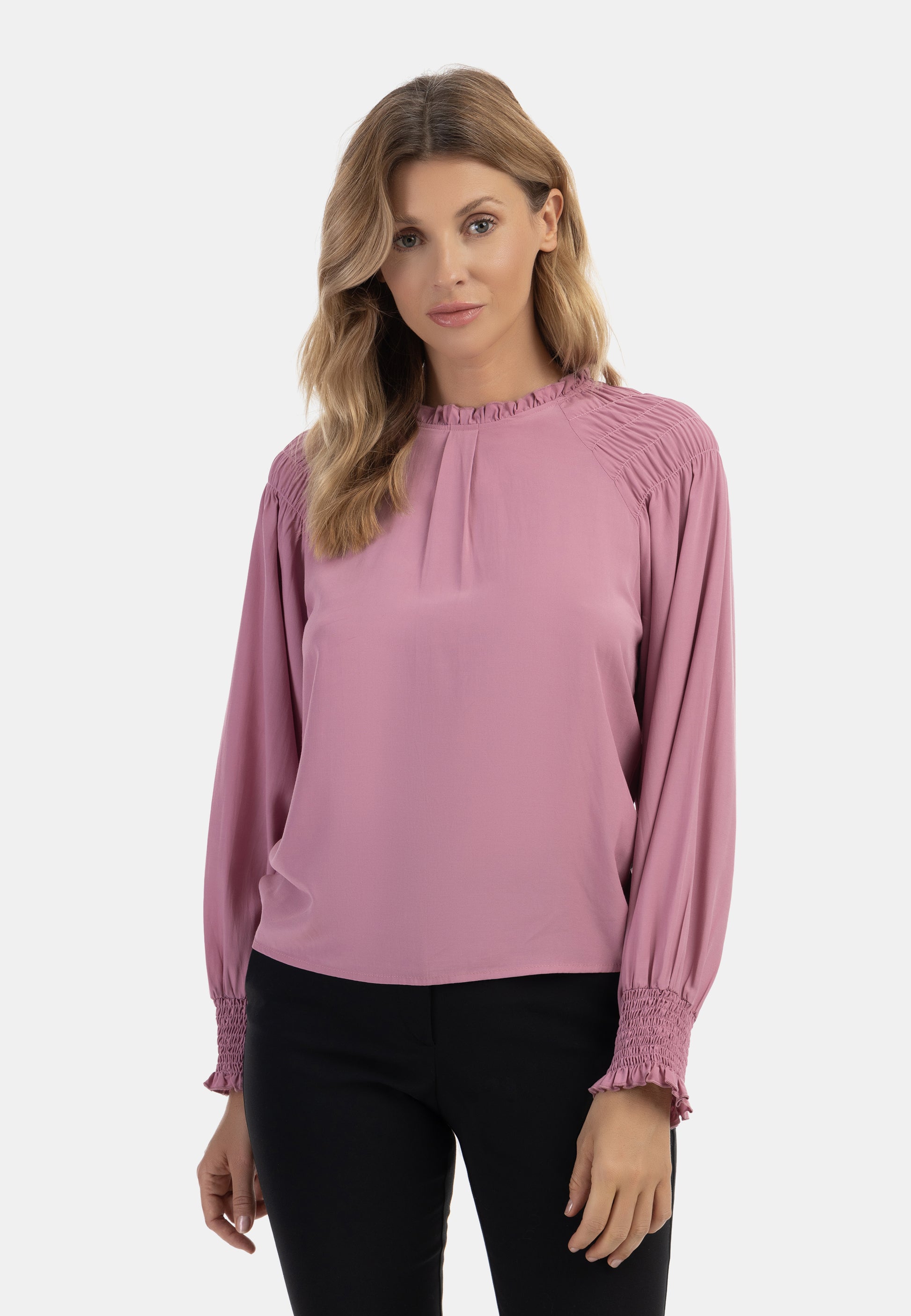 usha Women's Blouse Shirt
