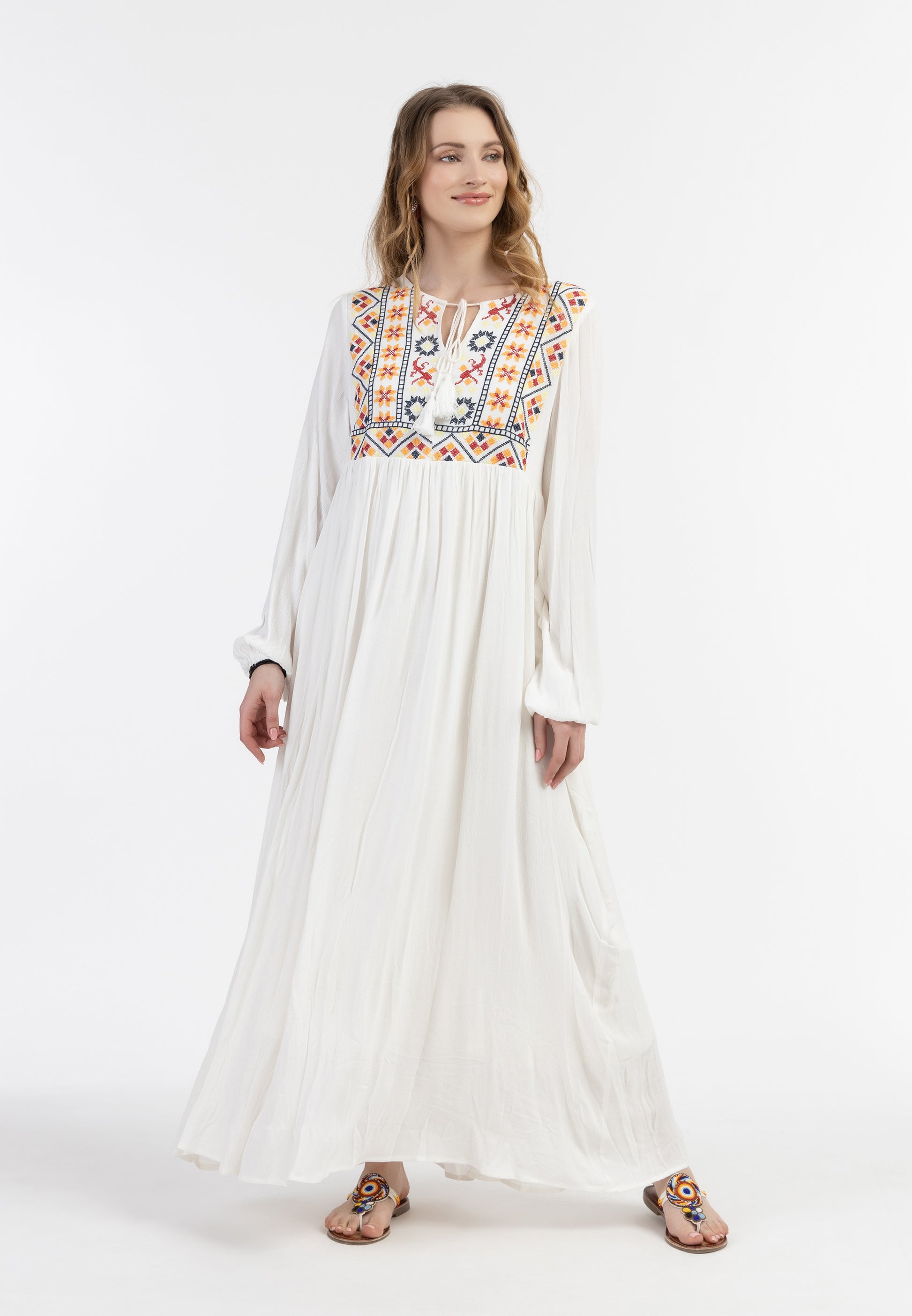usha FESTIVAL Women's Maxi Dress