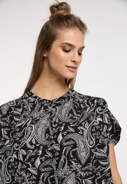 usha FESTIVAL Women's Short Sleeve Blouse
