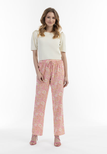 usha Women's Cloth Trousers