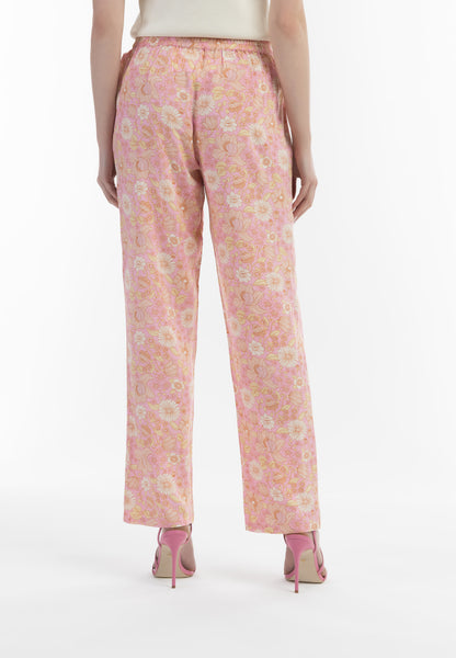 usha Women's Cloth Trousers