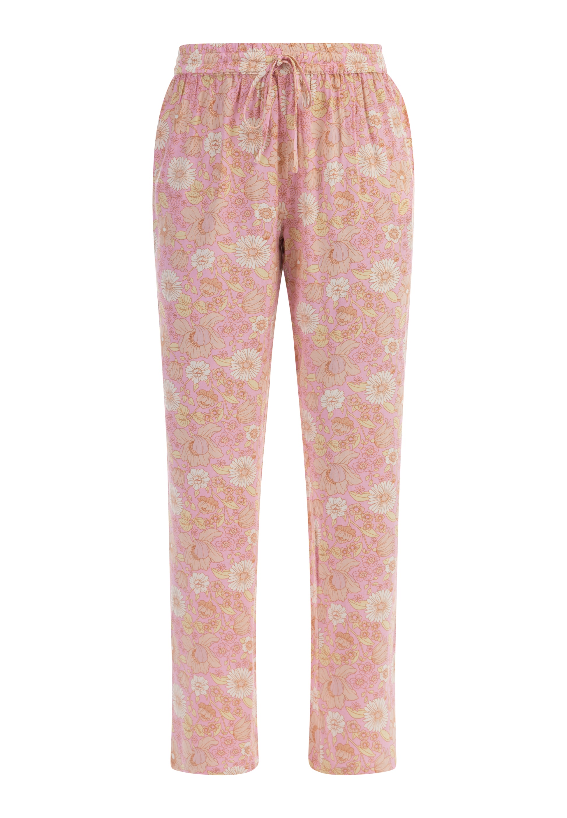 usha Women's Cloth Trousers