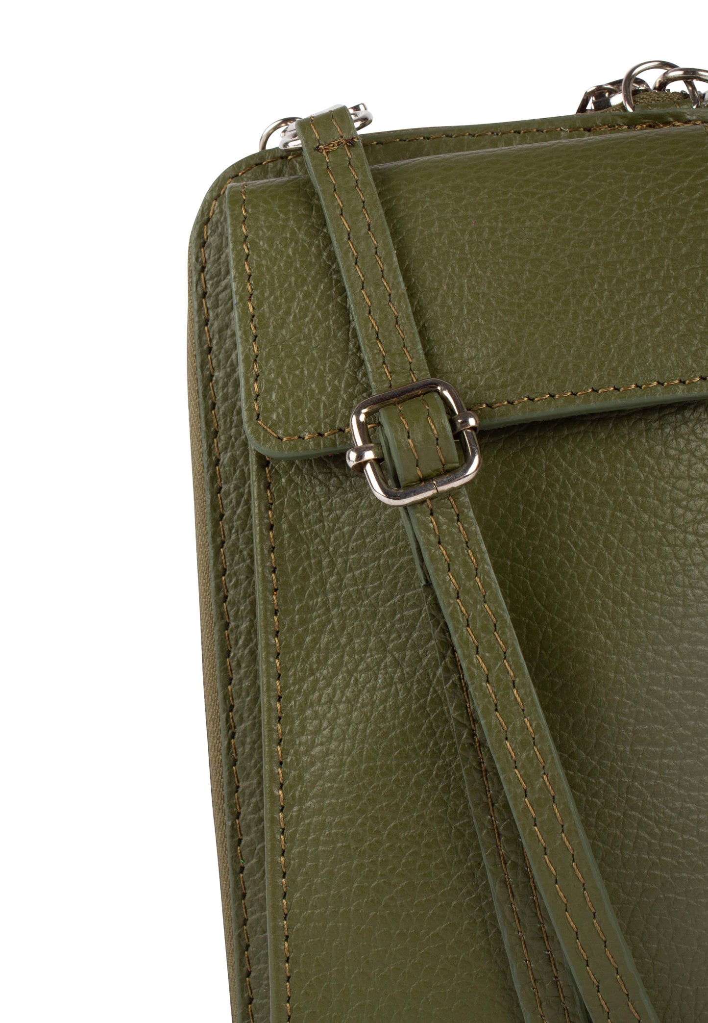 usha Women's Leather Wallet And Cell Phone Bag