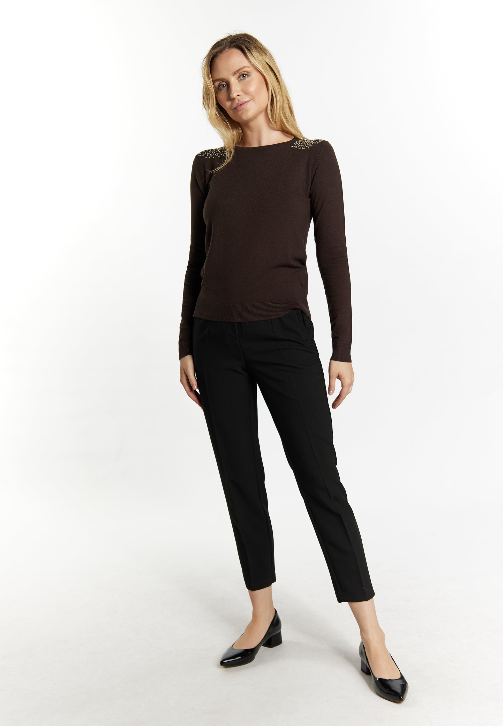 usha BLACK LABEL Damen Strickpullover