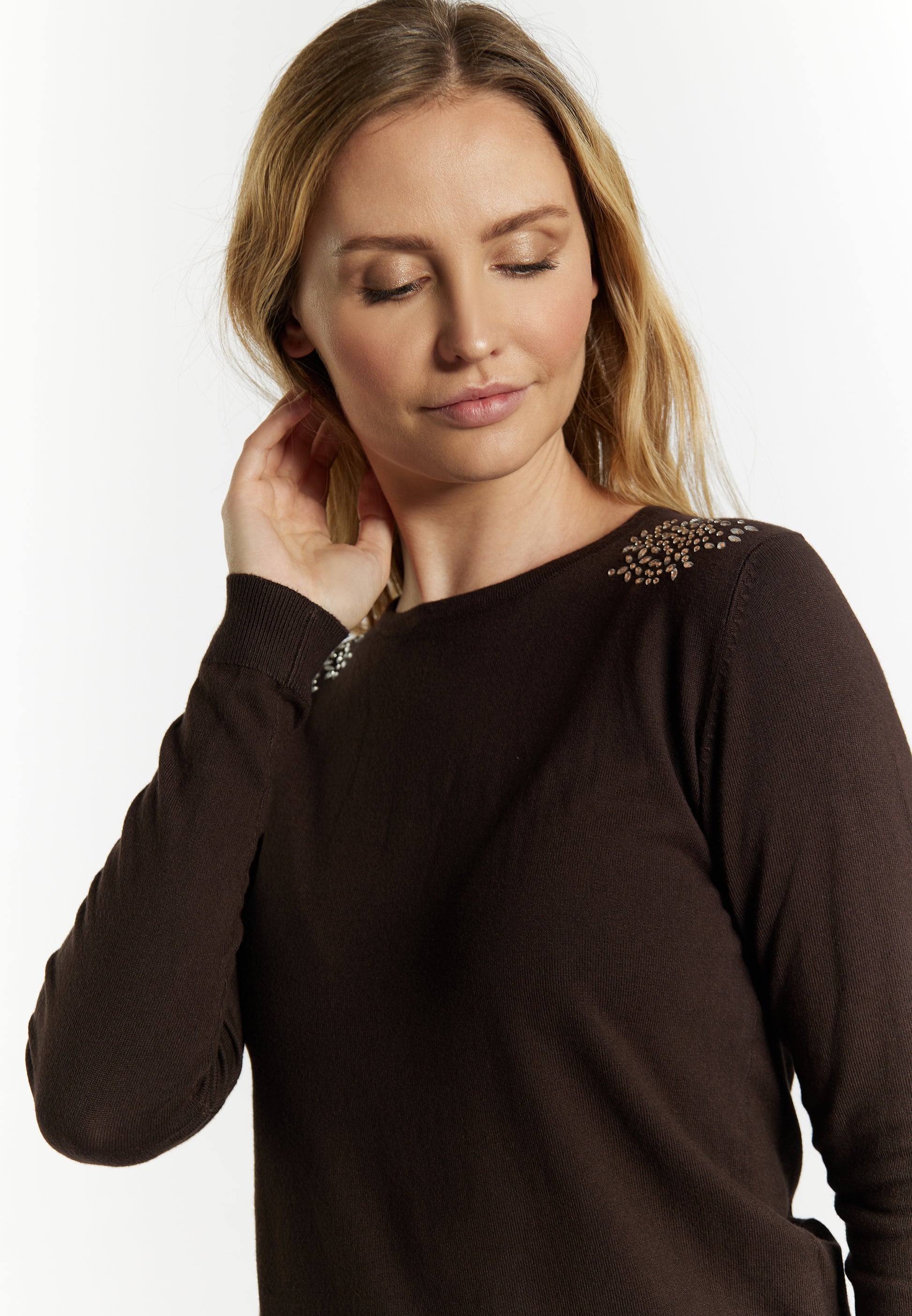 usha BLACK LABEL Damen Strickpullover