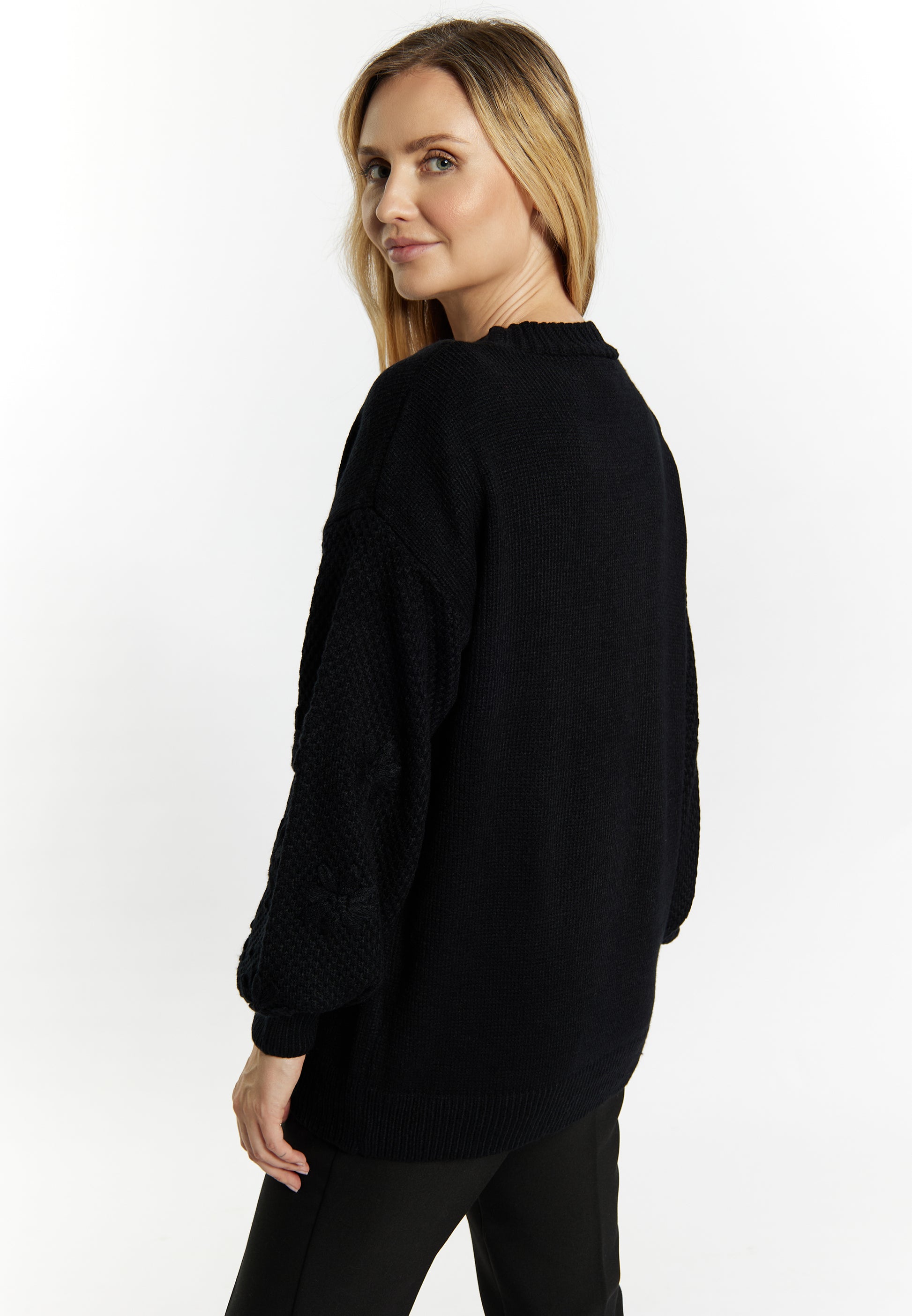 usha Women's Knit Cardigan