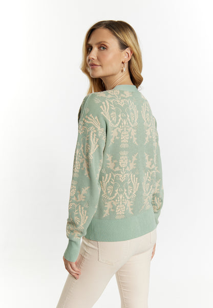 usha Women's Knit Cardigan