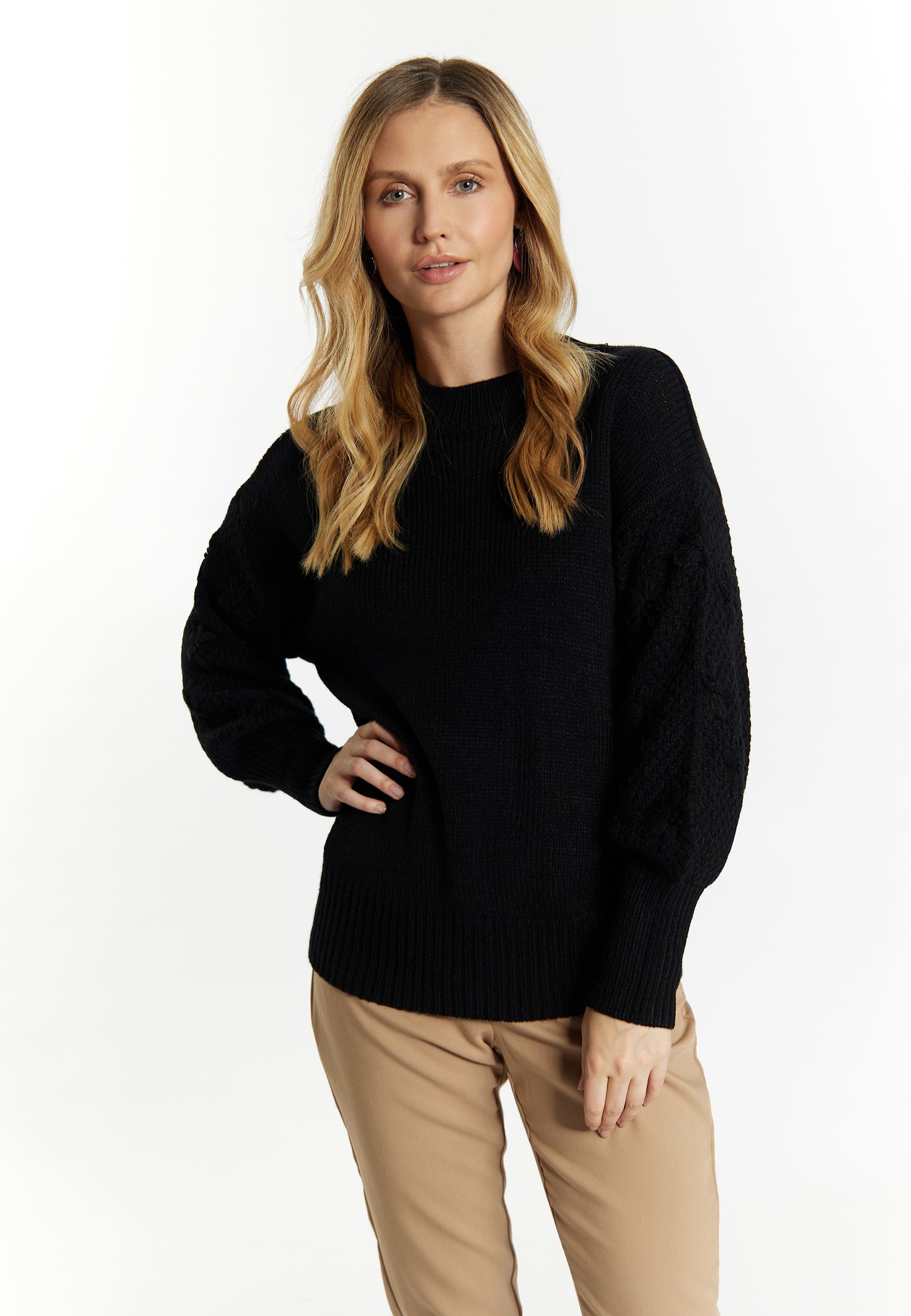 usha Women's Knitted Sweater