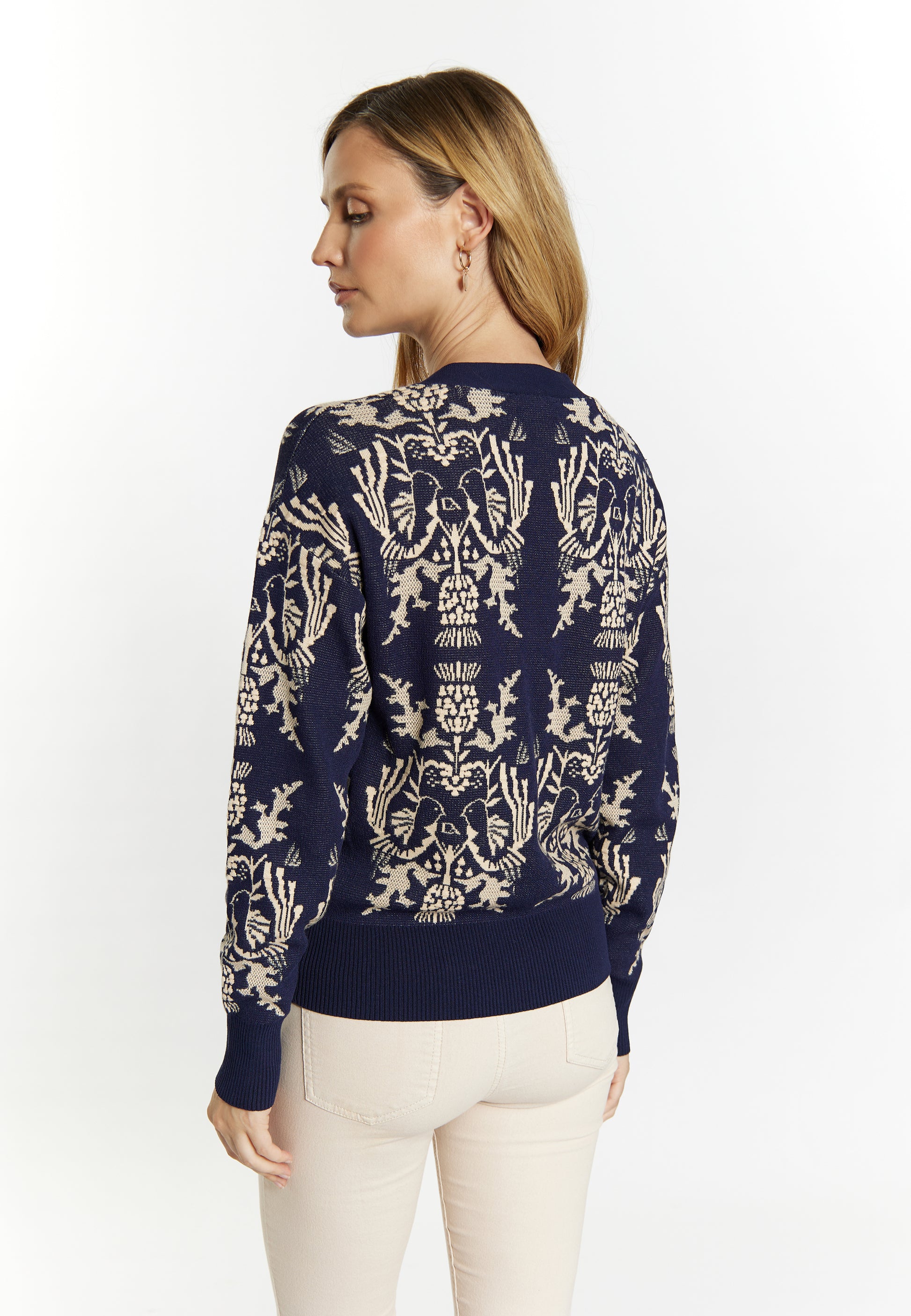 usha Women's Knit Cardigan