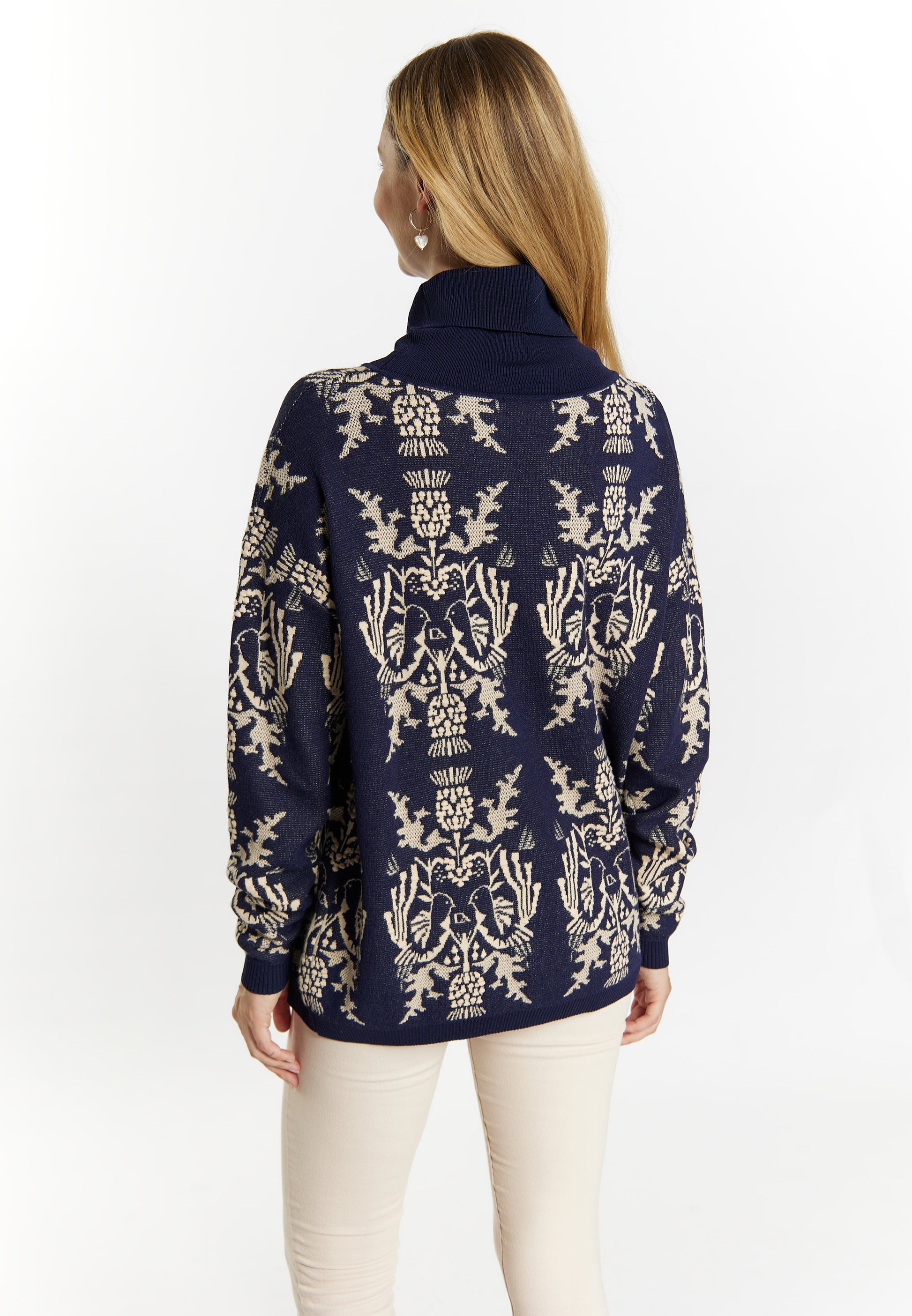 usha Women's Knitted Sweater