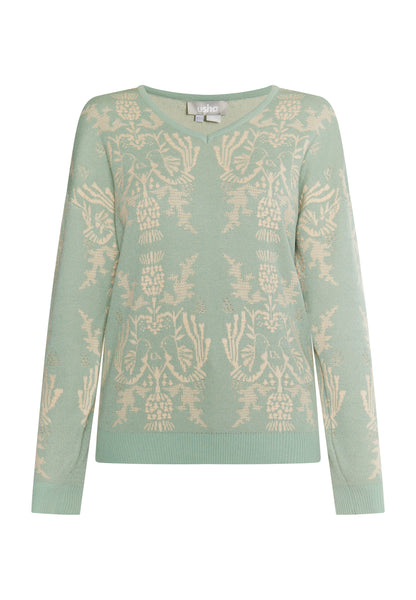usha Women's Knitted Sweater