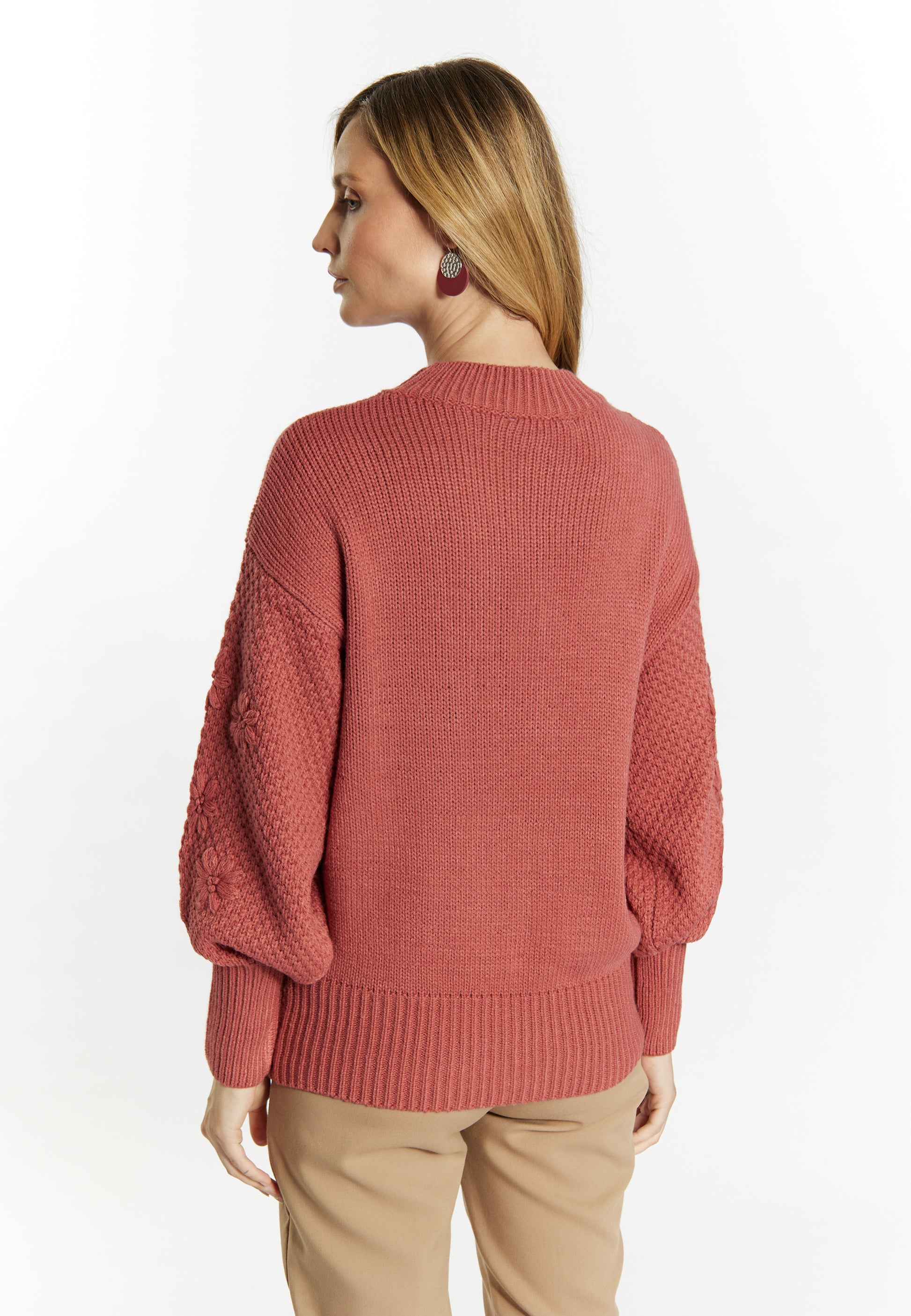 usha Women's Knitted Sweater