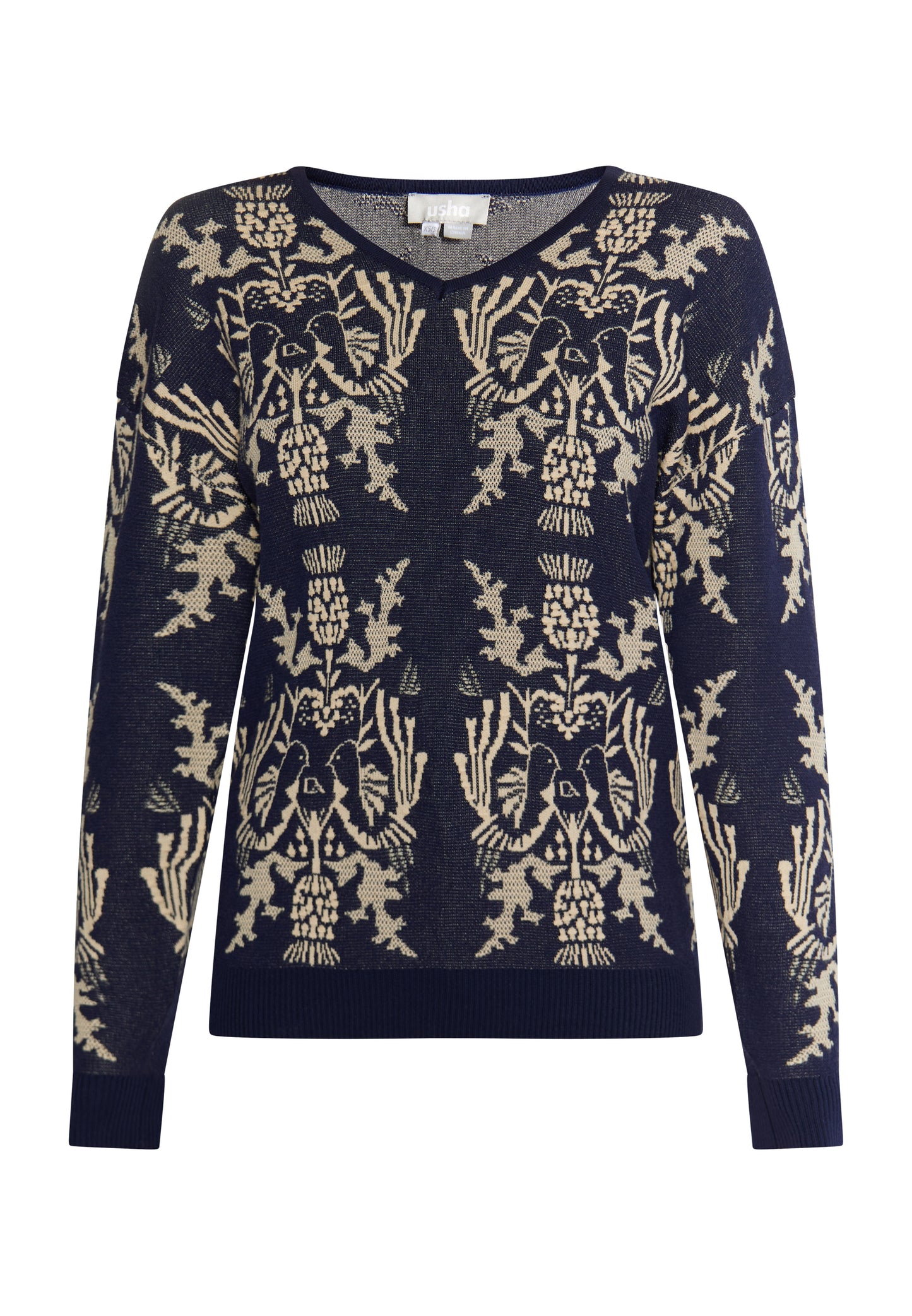 usha Women's Knitted Sweater