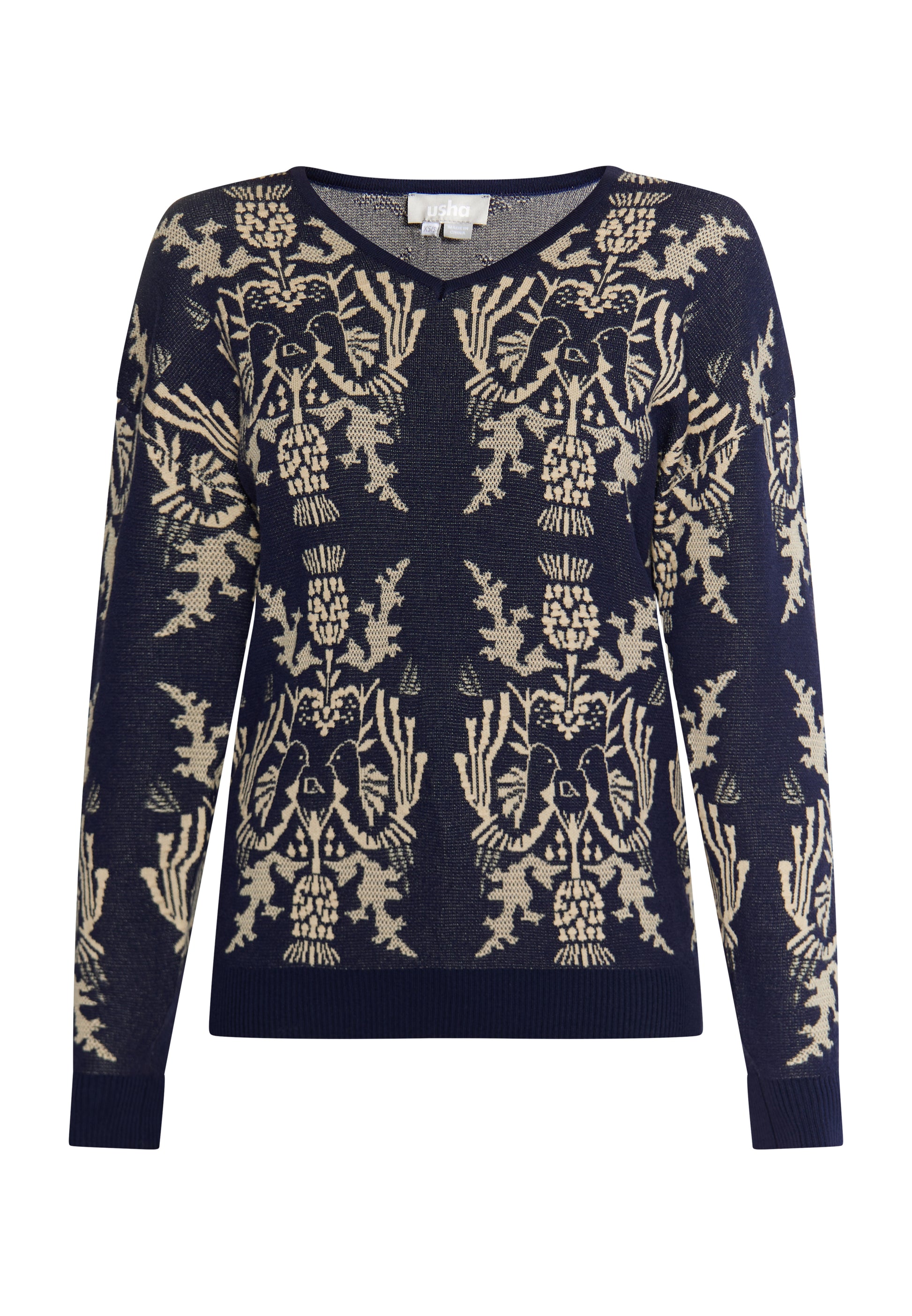 usha Women's Knitted Sweater