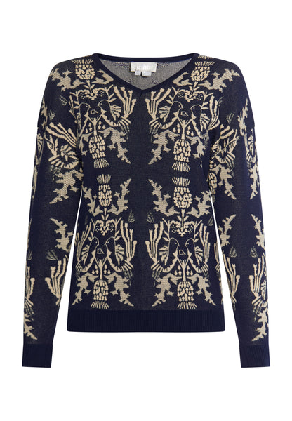 usha Women's Knitted Sweater