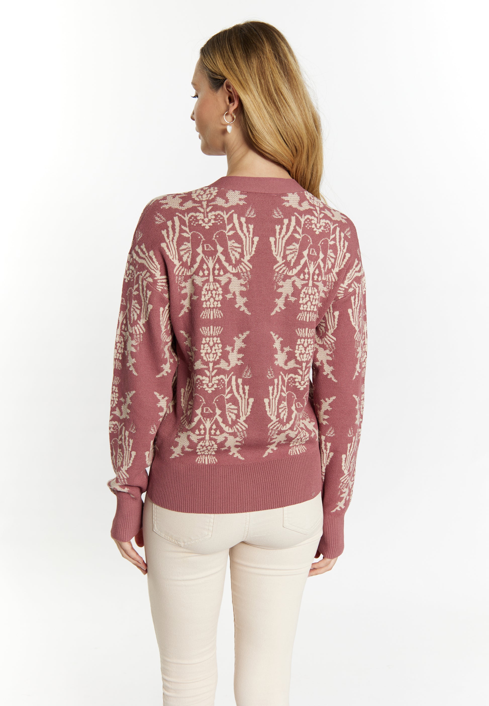 usha Women's Knit Cardigan