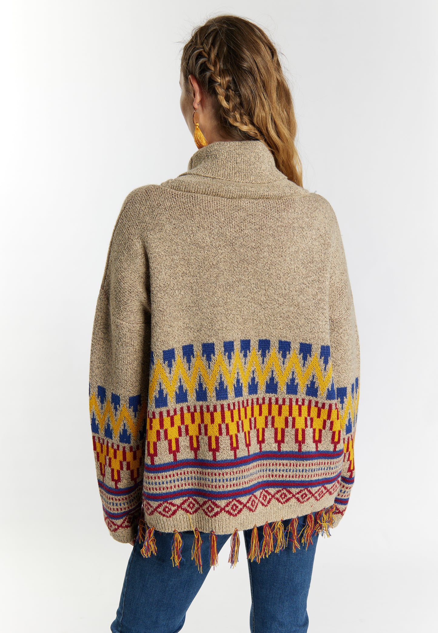 usha FESTIVAL Women's Knitted Sweater