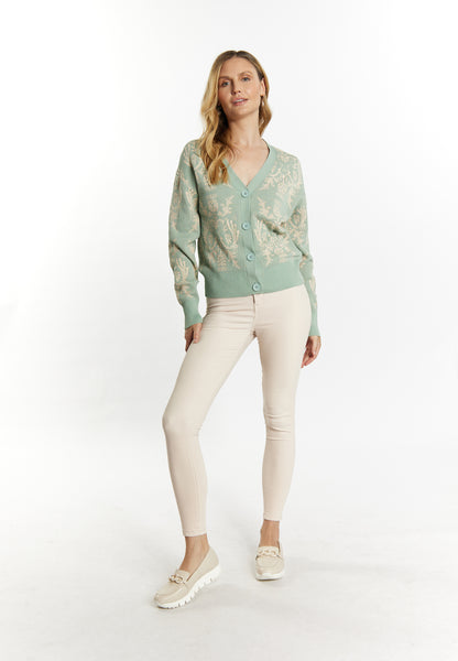 usha Women's Knit Cardigan