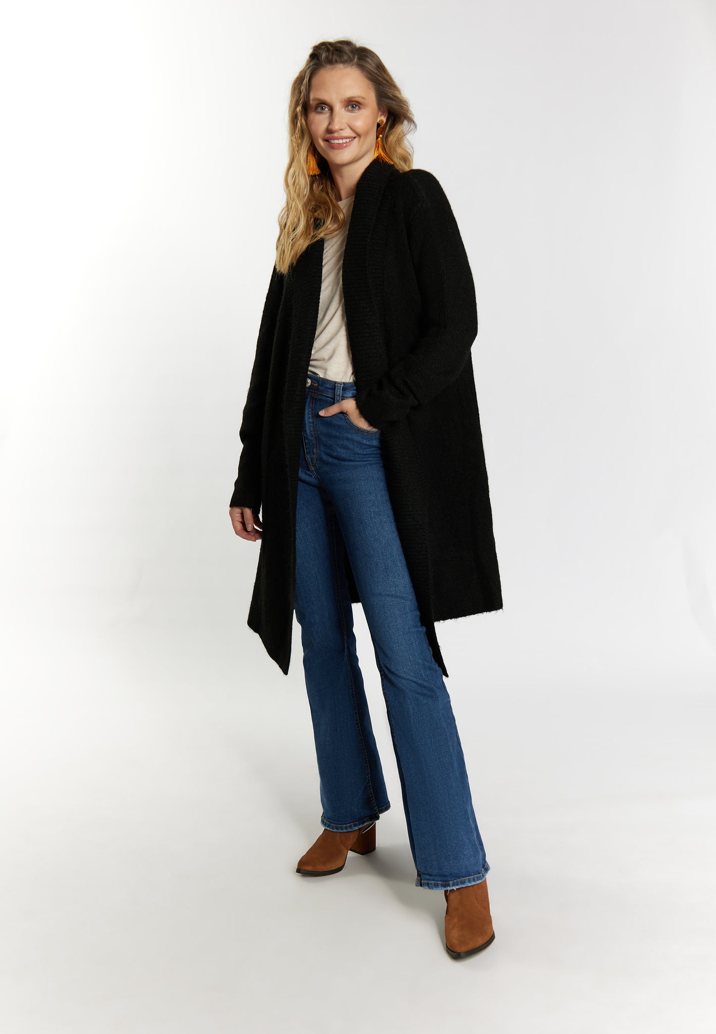usha FESTIVAL Women's Knit Cardigan