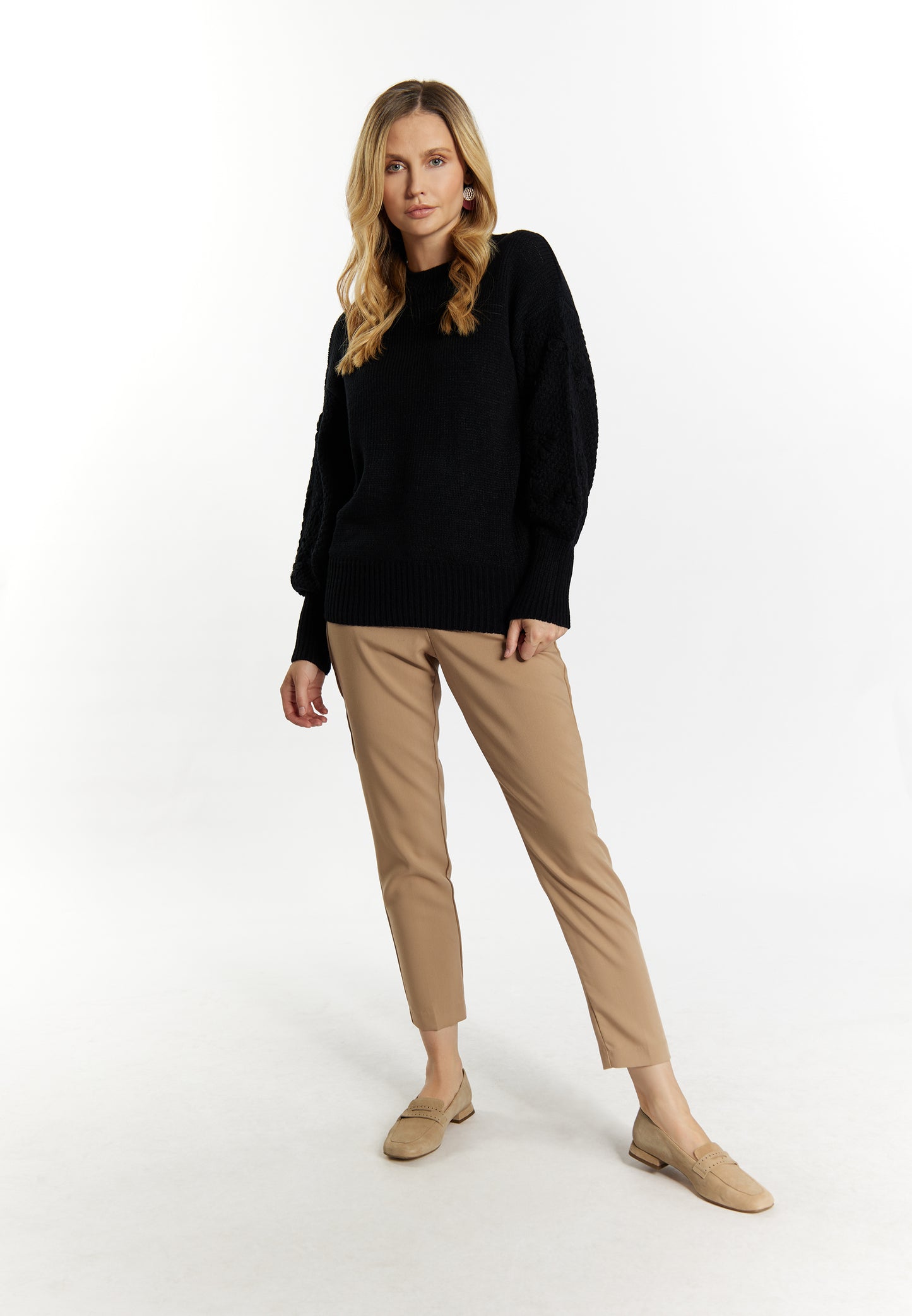 usha Women's Knitted Sweater