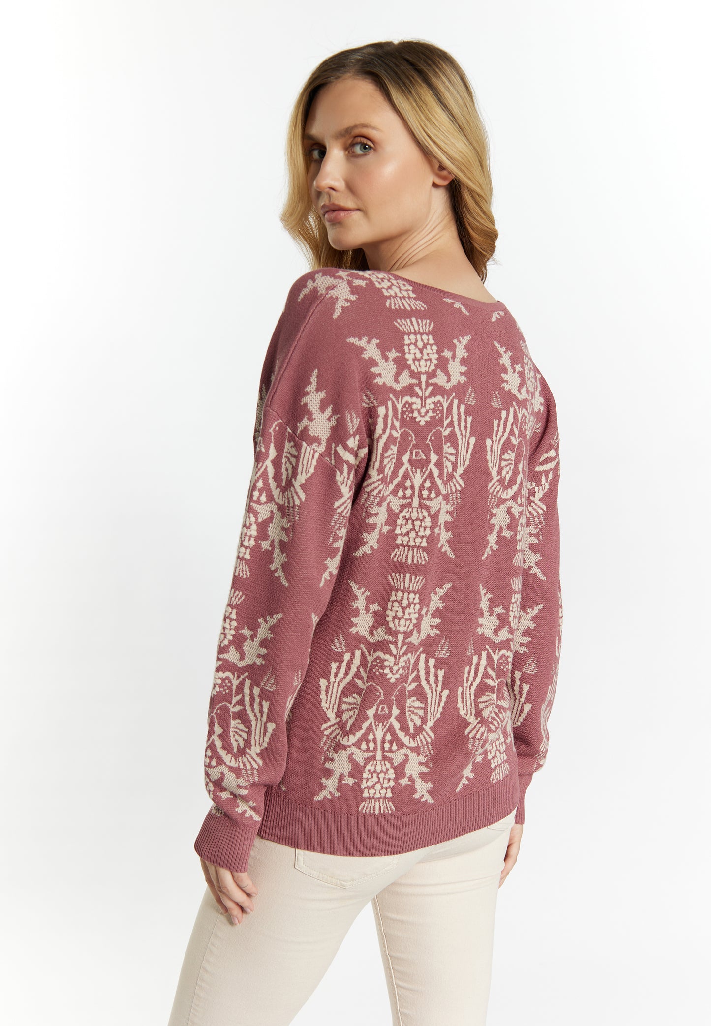 usha Women's Knitted Sweater