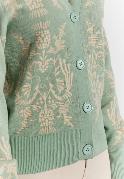 usha Women's Knit Cardigan