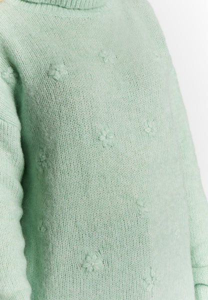 usha Women's Turtleneck Sweater