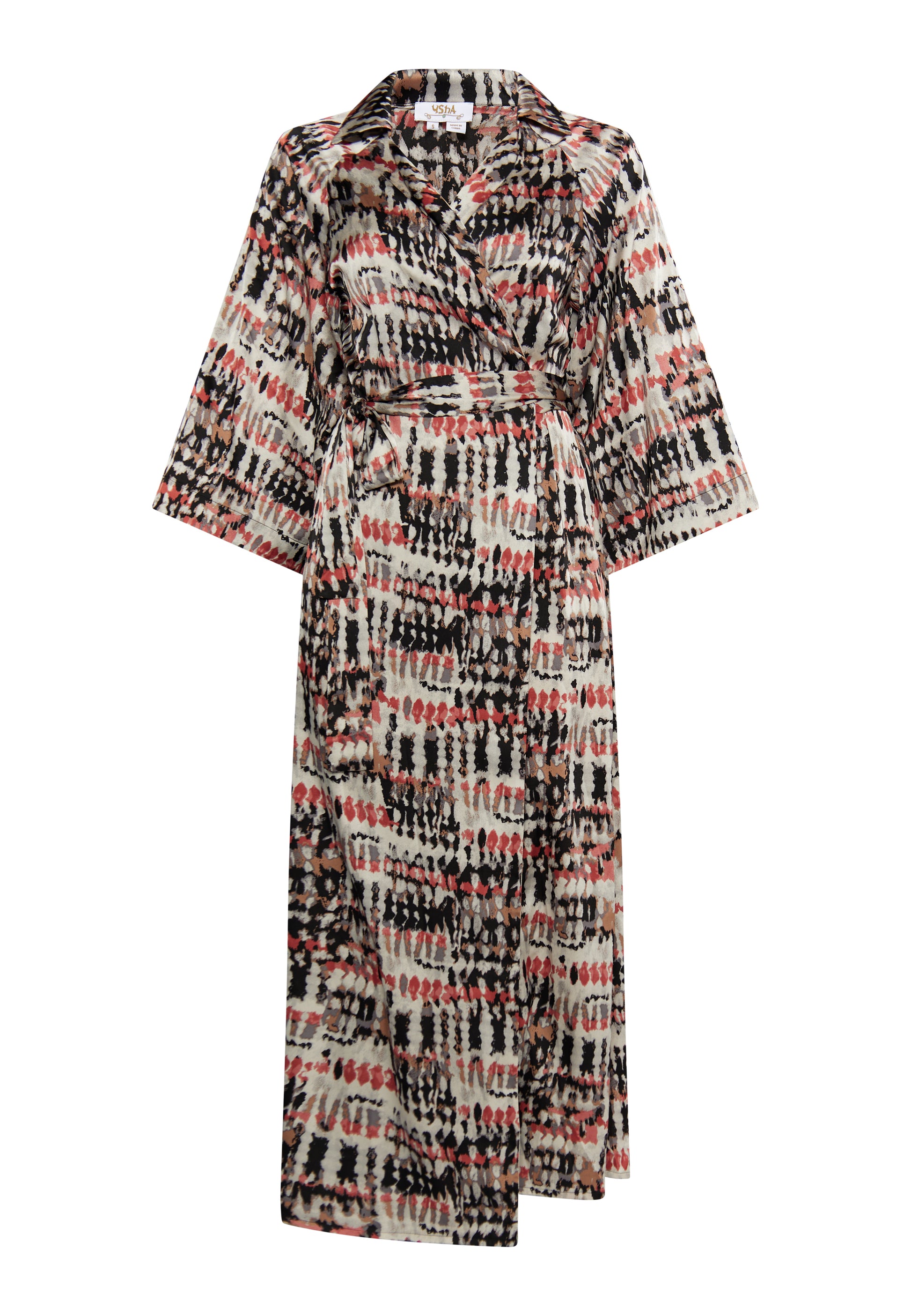 usha FESTIVAL Women's Wrap Dress