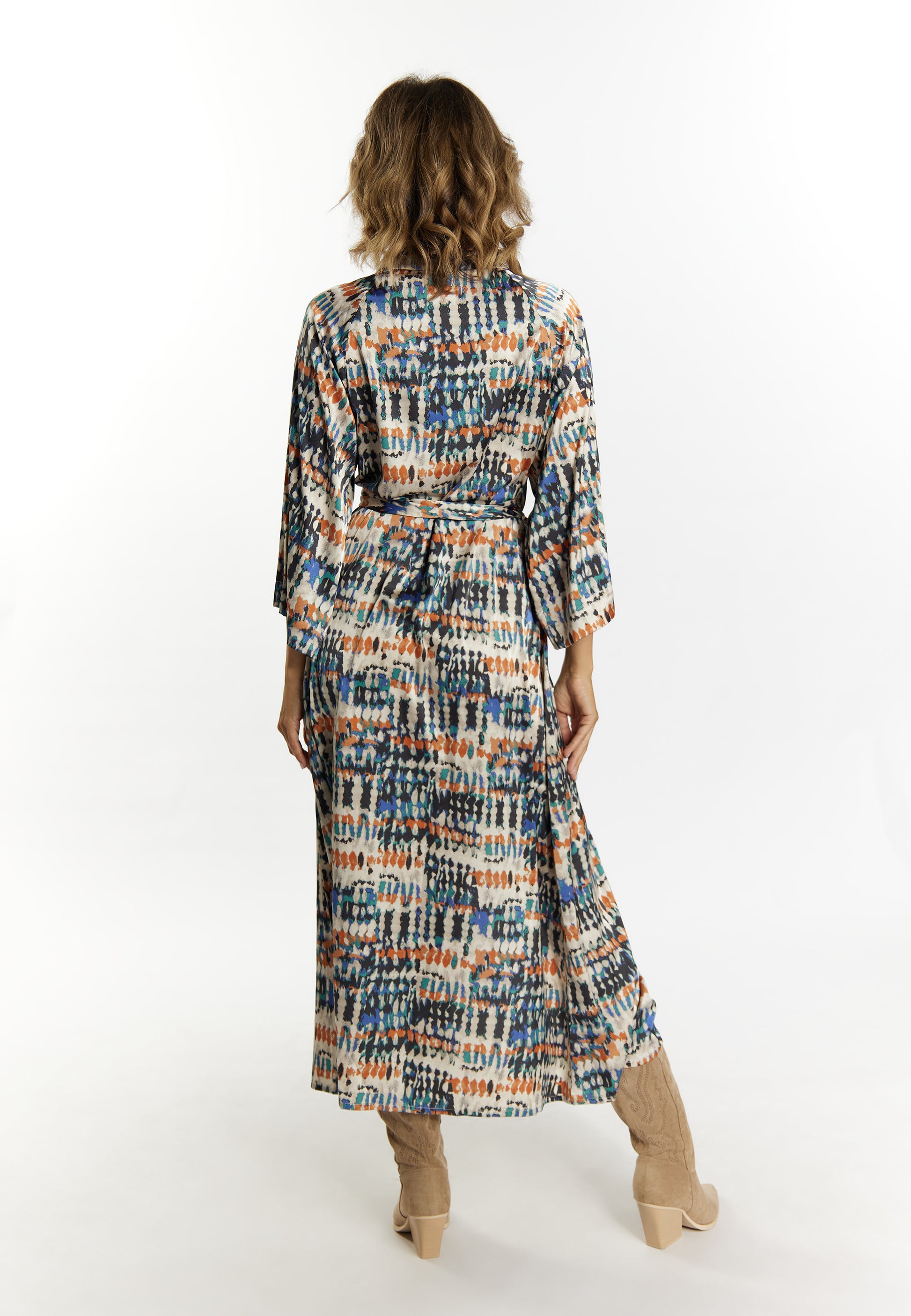 usha FESTIVAL Women's Wrap Dress