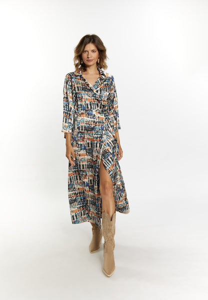 usha FESTIVAL Women's Wrap Dress