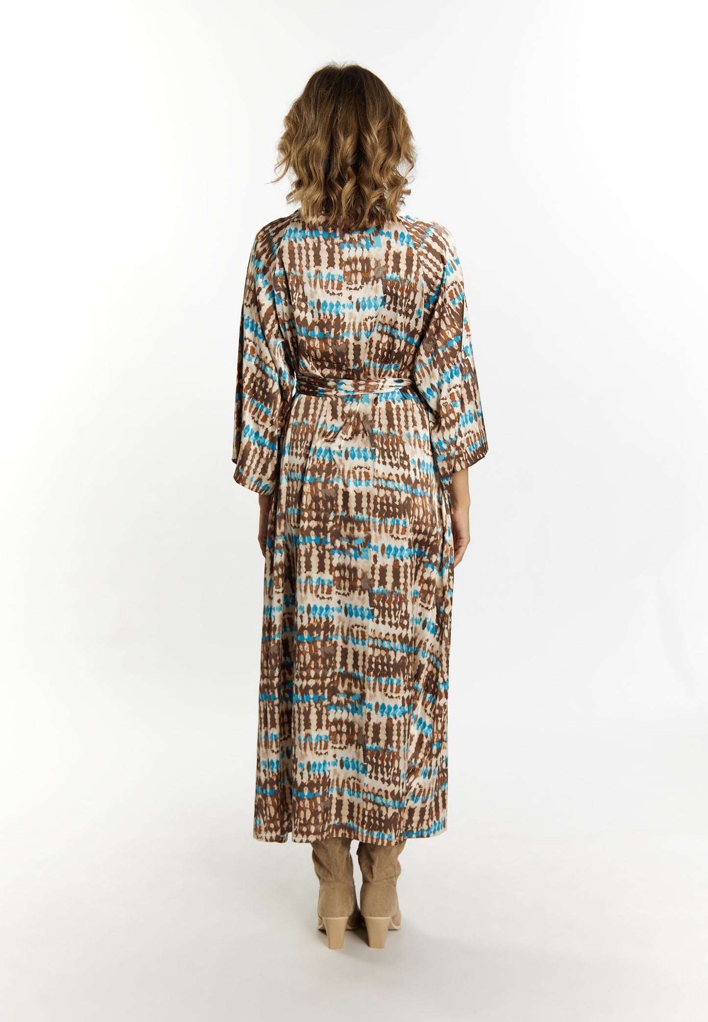 usha FESTIVAL Women's Wrap Dress