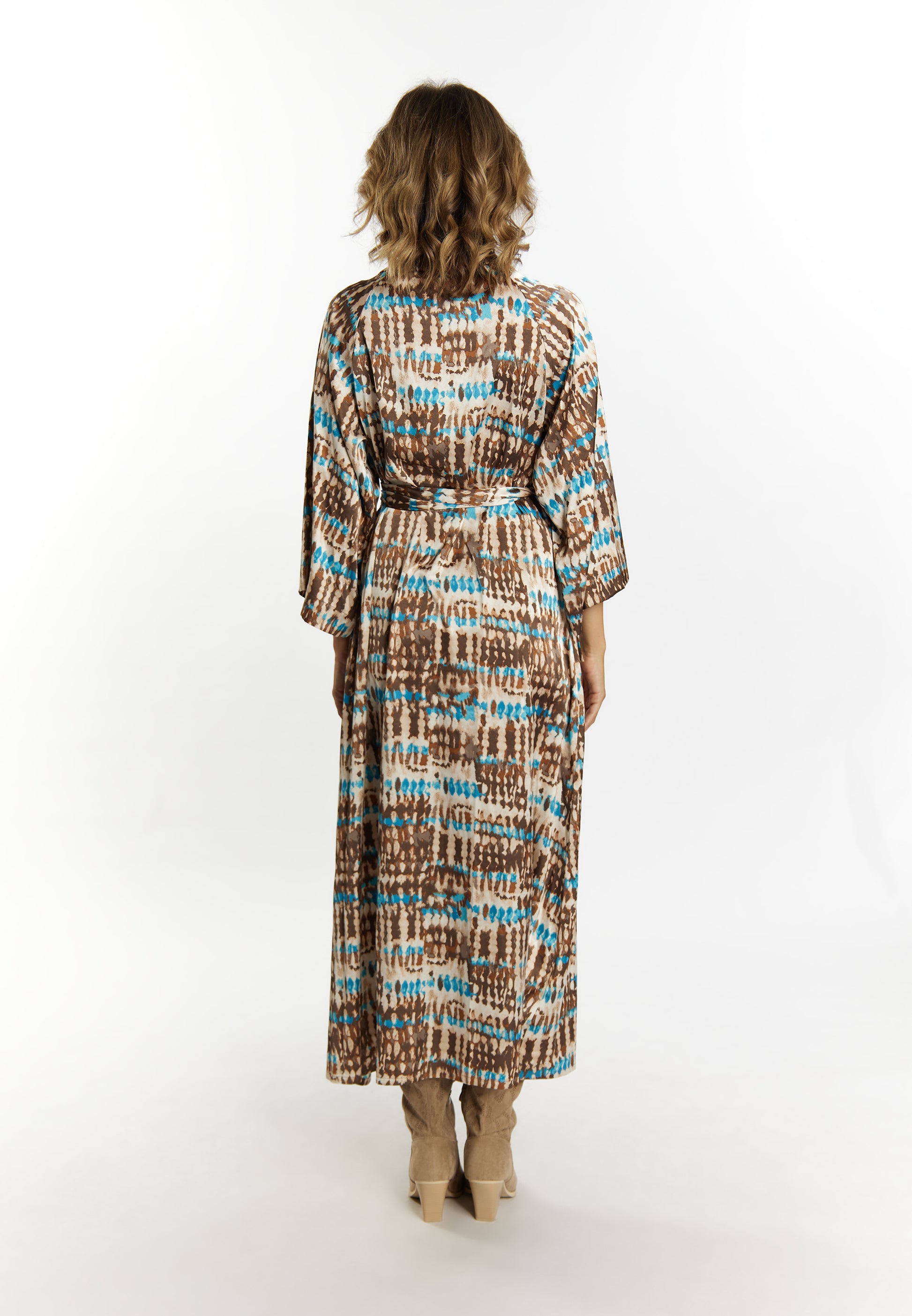 usha FESTIVAL Women's Wrap Dress