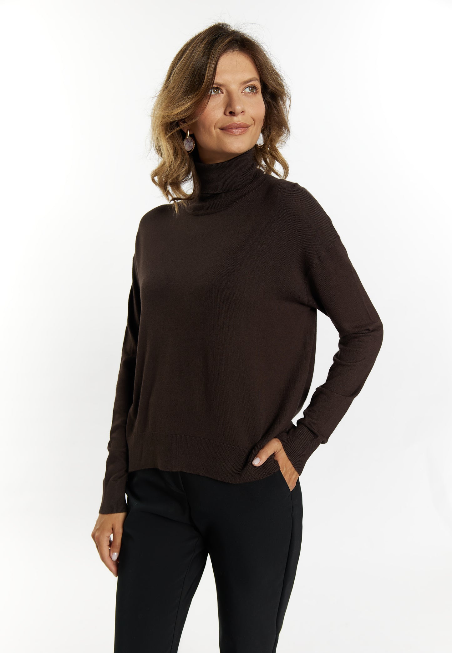 usha BLACK LABEL Kobiety's Sweter Dzianinowy