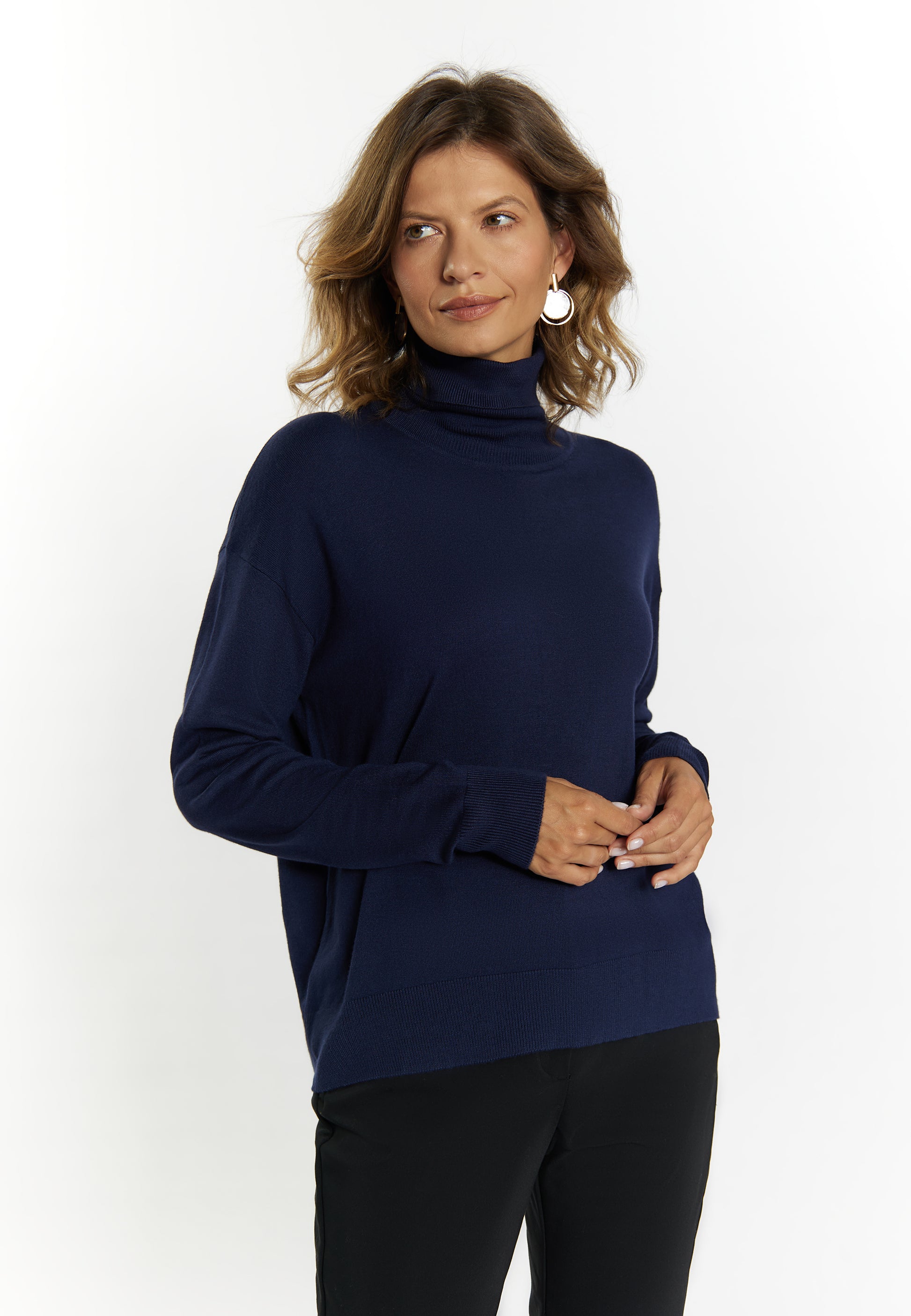 usha BLACK LABEL Kobiety's Sweter Dzianinowy