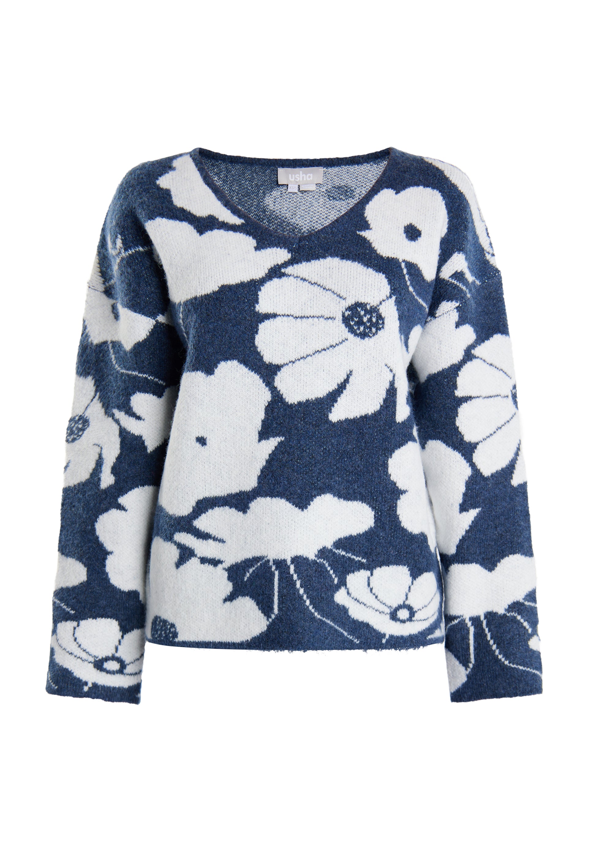 usha Women's Knitted Sweater