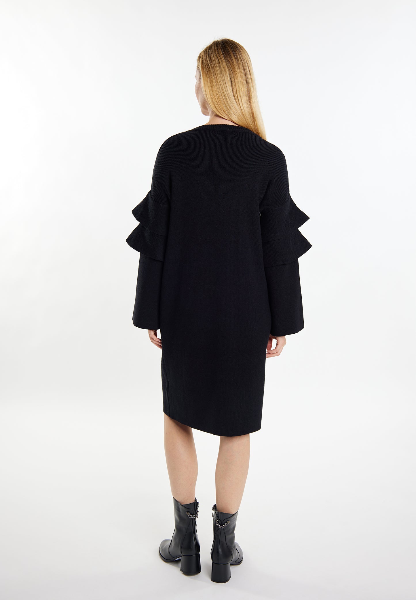 usha WHITE LABEL Damen's Strick Kleid'