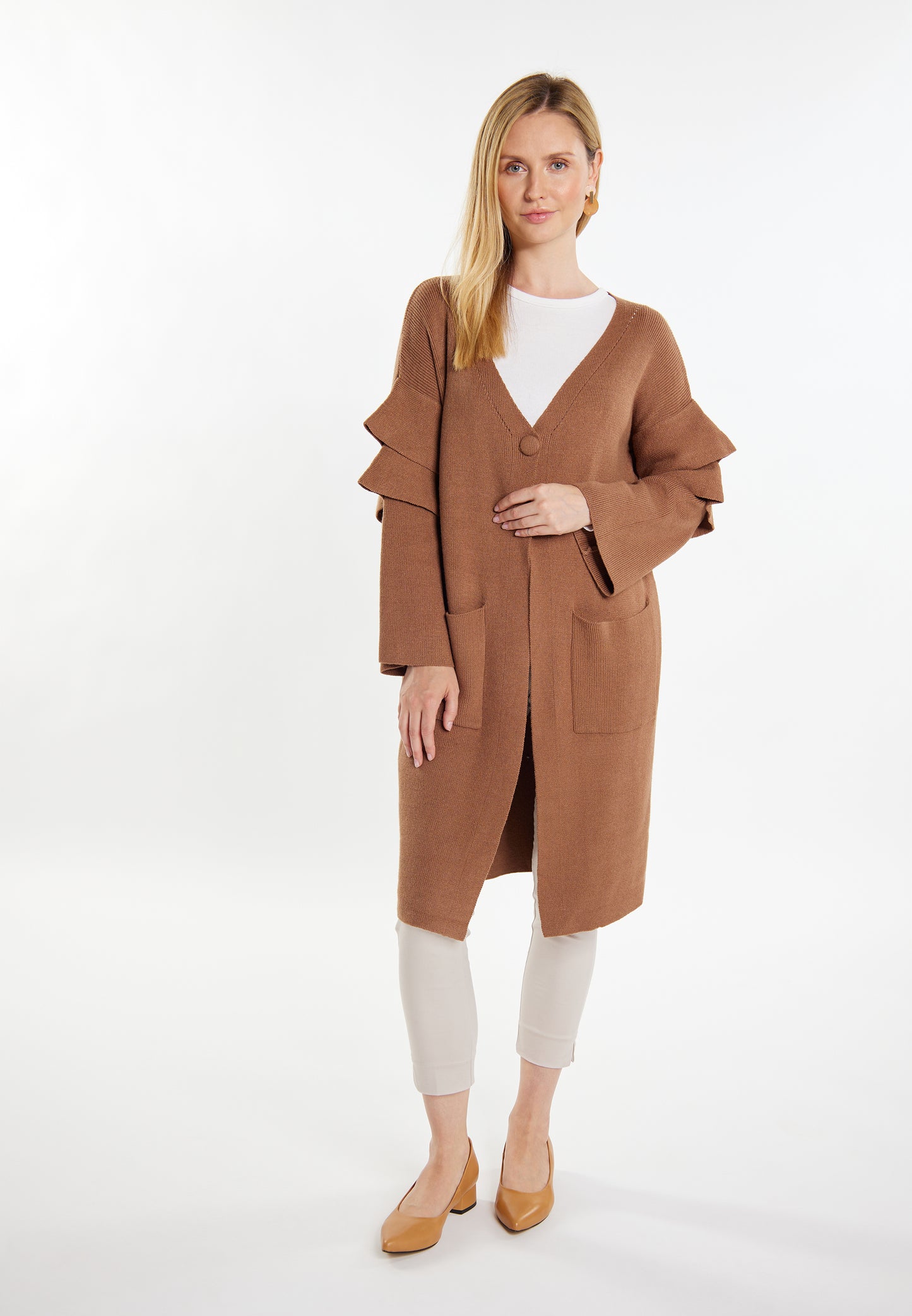 usha WHITE LABEL Women's Cardigan