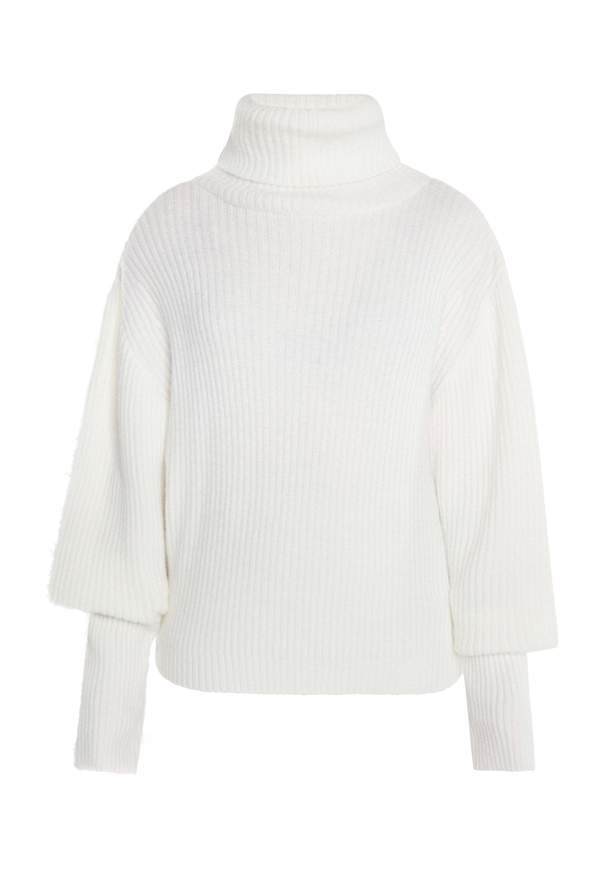 usha WHITE LABEL Women's Turtleneck Sweater