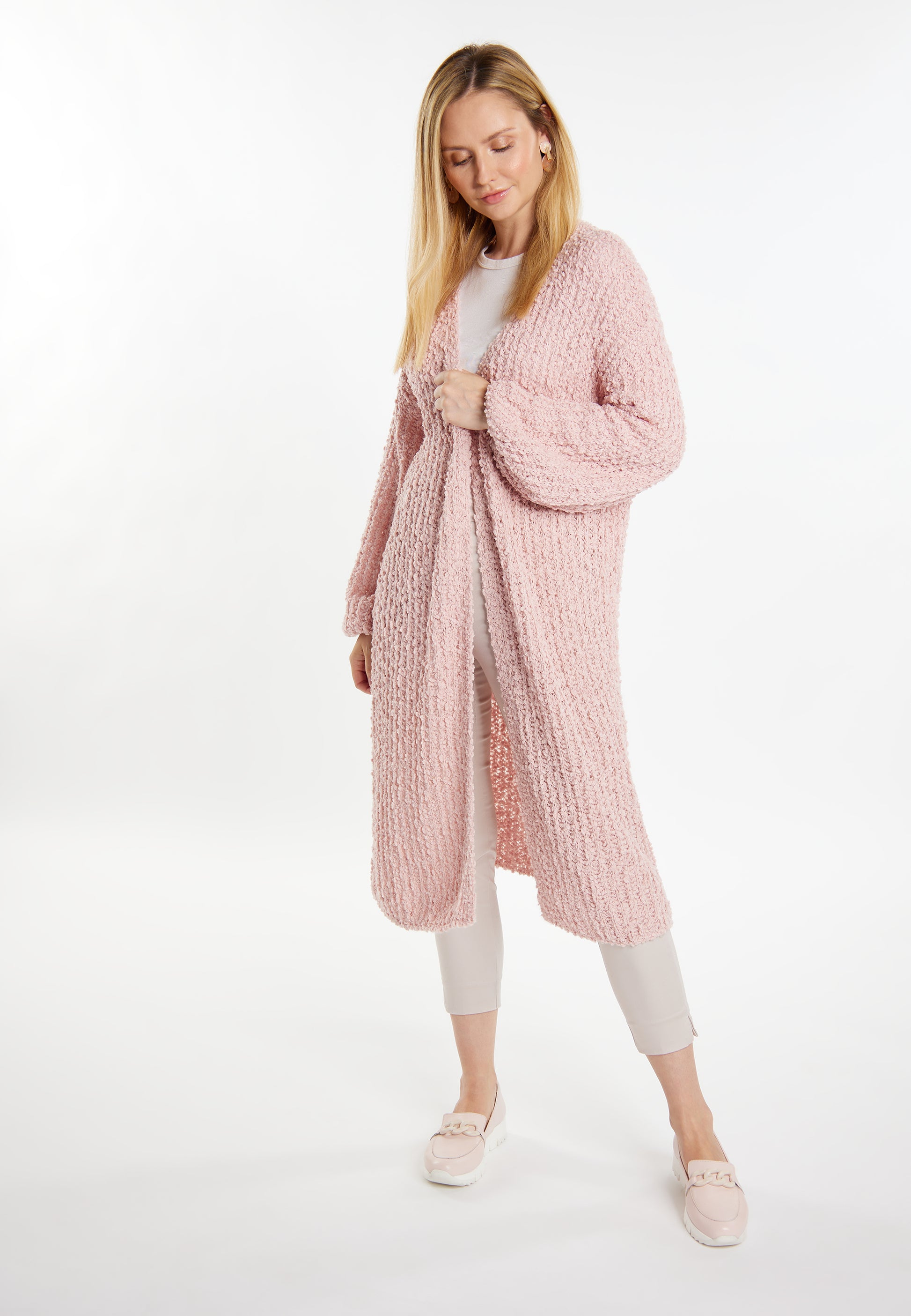 usha WHITE LABEL Women's Knit Cardigan