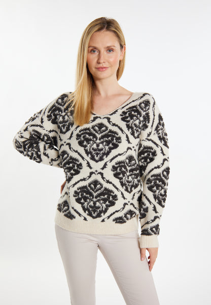 usha Women's Knitted Sweater