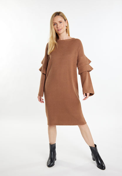 usha WHITE LABEL Damen's Strick Kleid'
